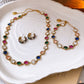 Three-piece Set of Colourful Gems