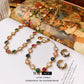 Three-piece Set of Colourful Gems