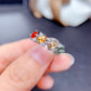 Trendy Colorful Gem Ring