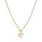 Vintage French Pearl Love Necklace